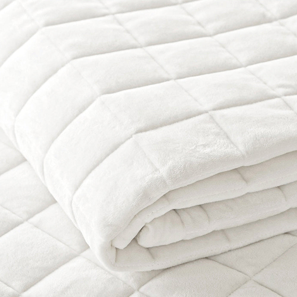 Harmony 3mm High-Dense Microfiber Banding Mattress Pad