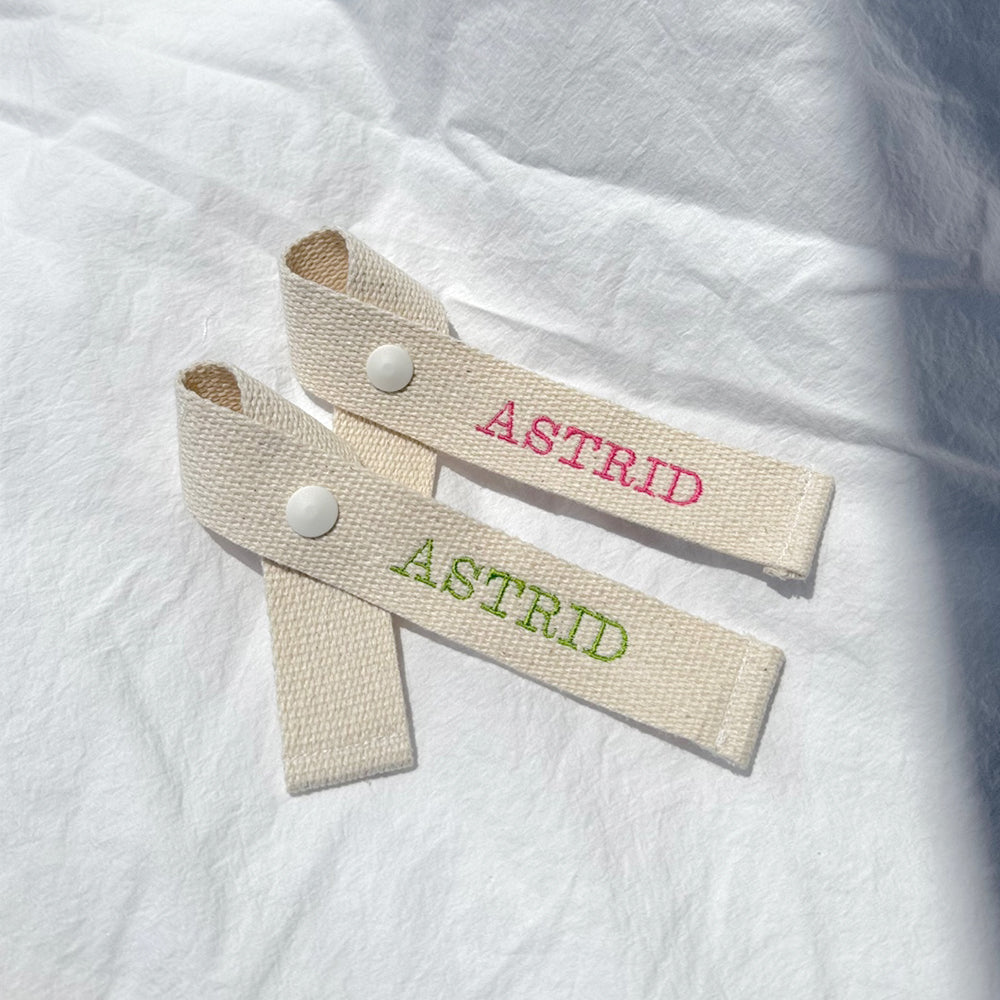 Customizing Cotton Name Tag