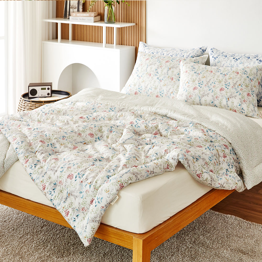 MOC Sally Flower Comforter Set(Winter) - Pink