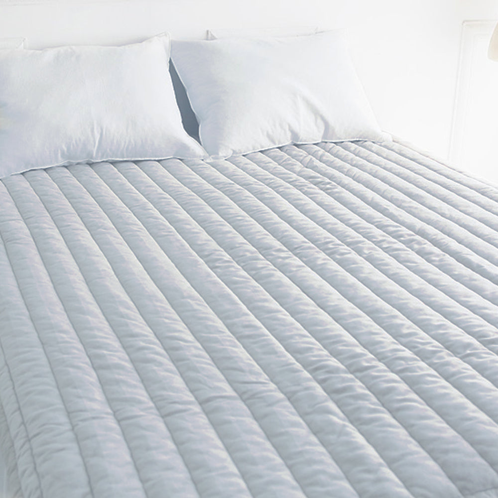 Fluffy Microfiber Banding Mattress Pad