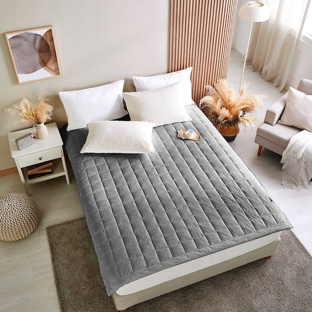 Harmony 3mm High-Dense Microfiber Banding Mattress Pad