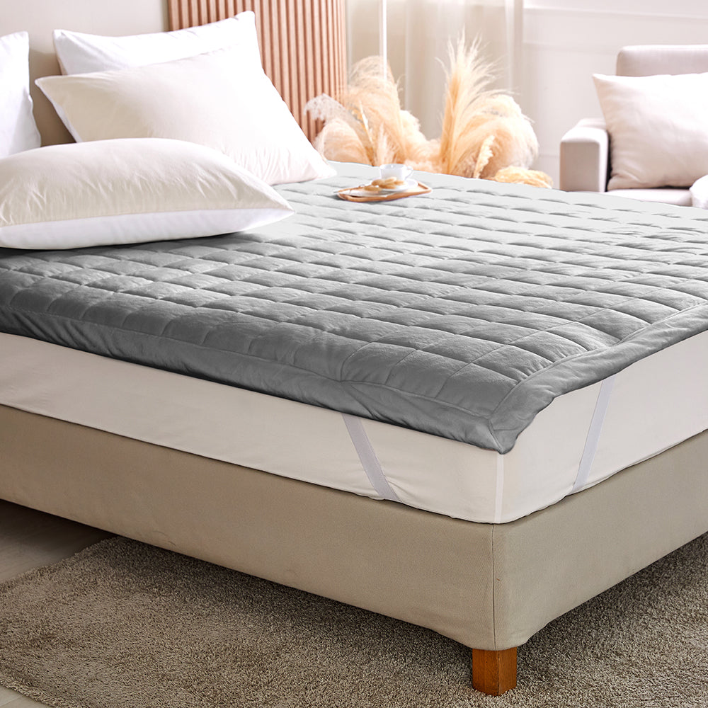 Harmony 3mm High-Dense Microfiber Banding Mattress Pad