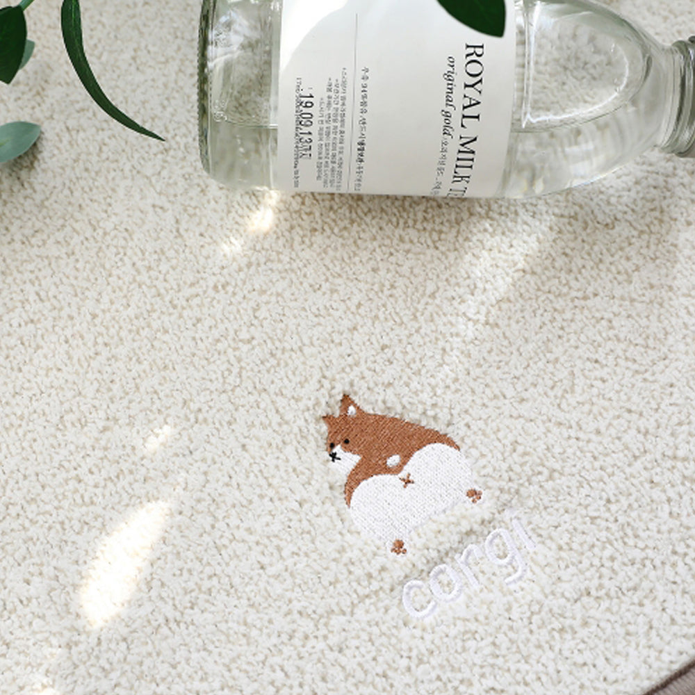 Sunday Corgi Mat