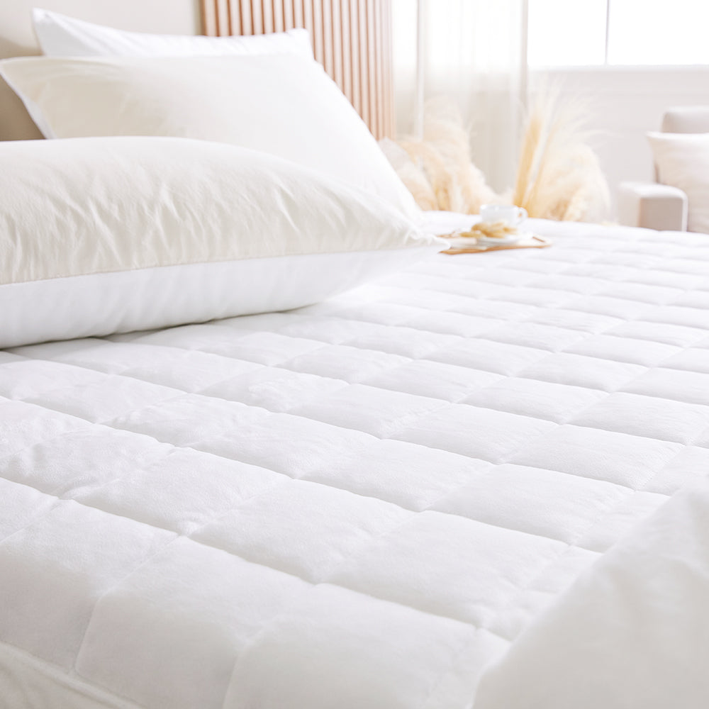 Harmony 3mm High-Dense Microfiber Banding Mattress Pad