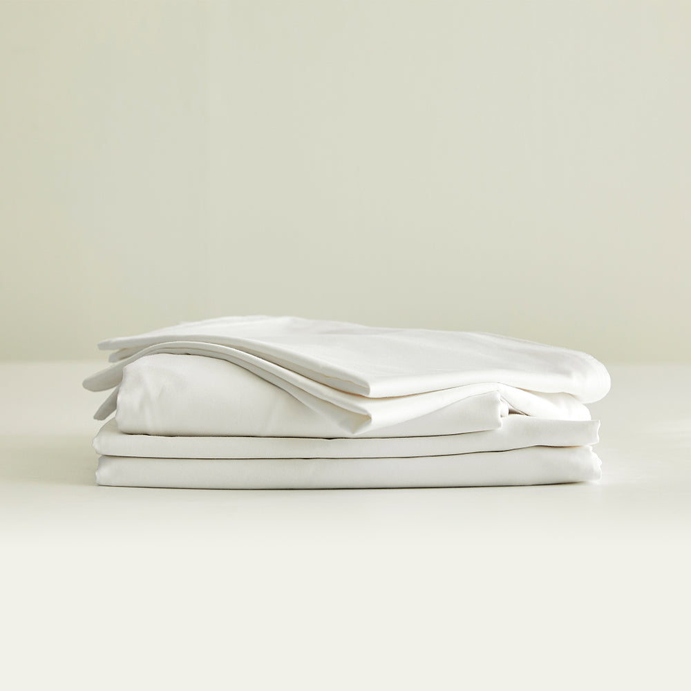 Modal & Egypt Cotton Duvet Cover Set in White