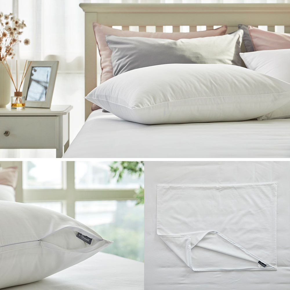 Modal & Egypt Cotton Duvet Cover Set in White