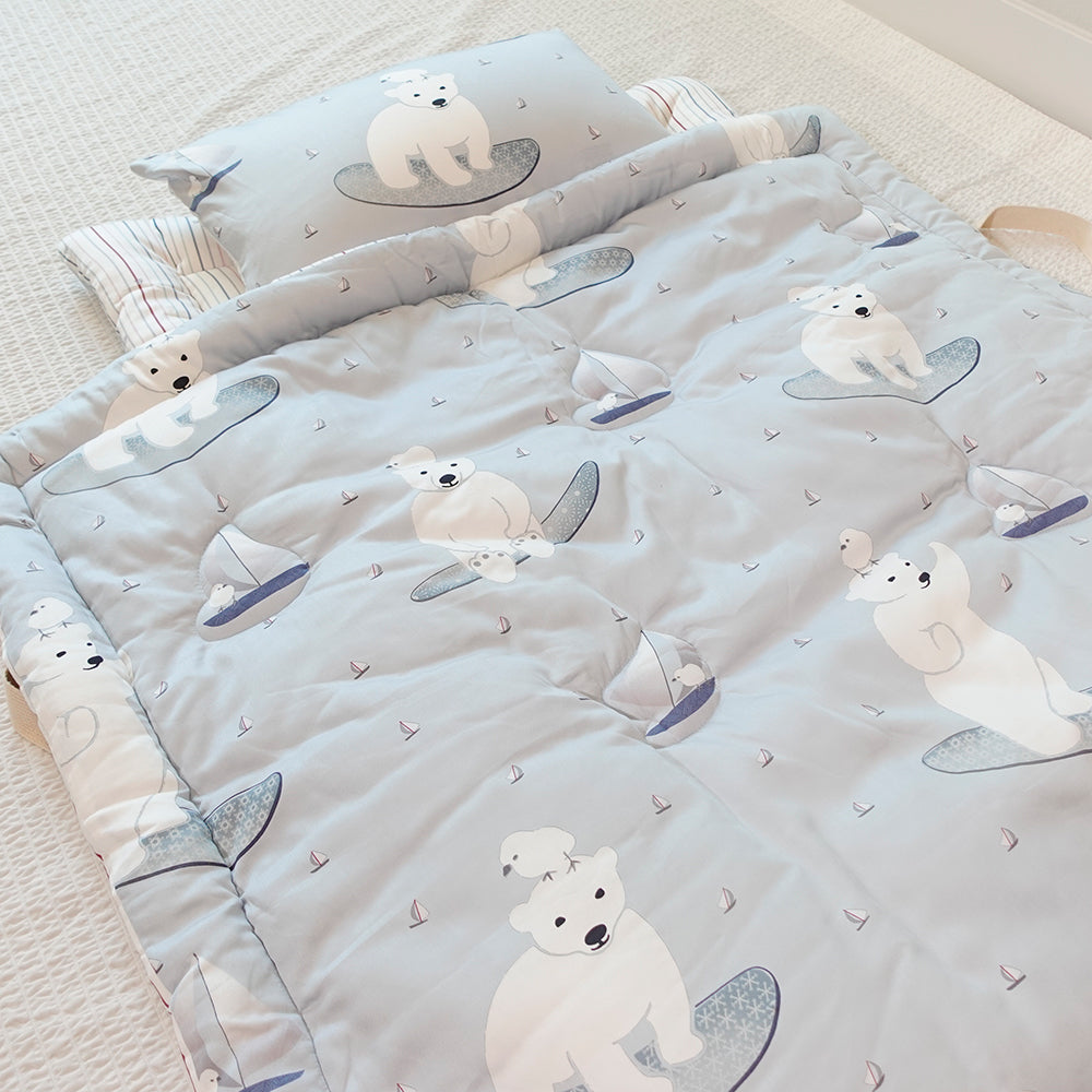 [Vacation with a Bear] Modal & Cotton Baby Bedding Set