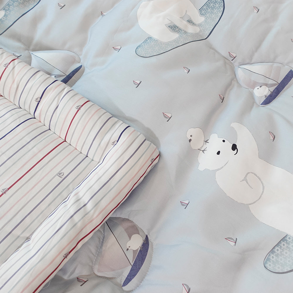 [Vacation with a Bear] Modal & Cotton Baby Bedding Set