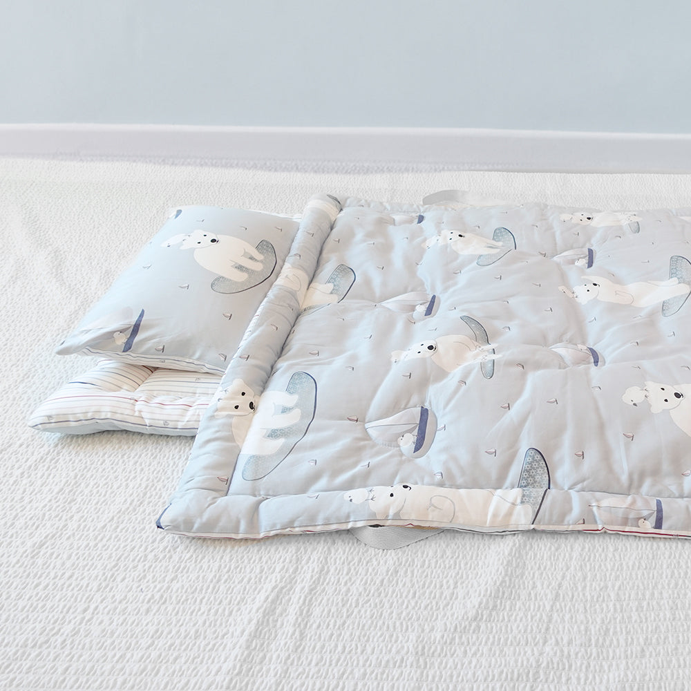 [Vacation with a Bear] Modal & Cotton Baby Bedding Set