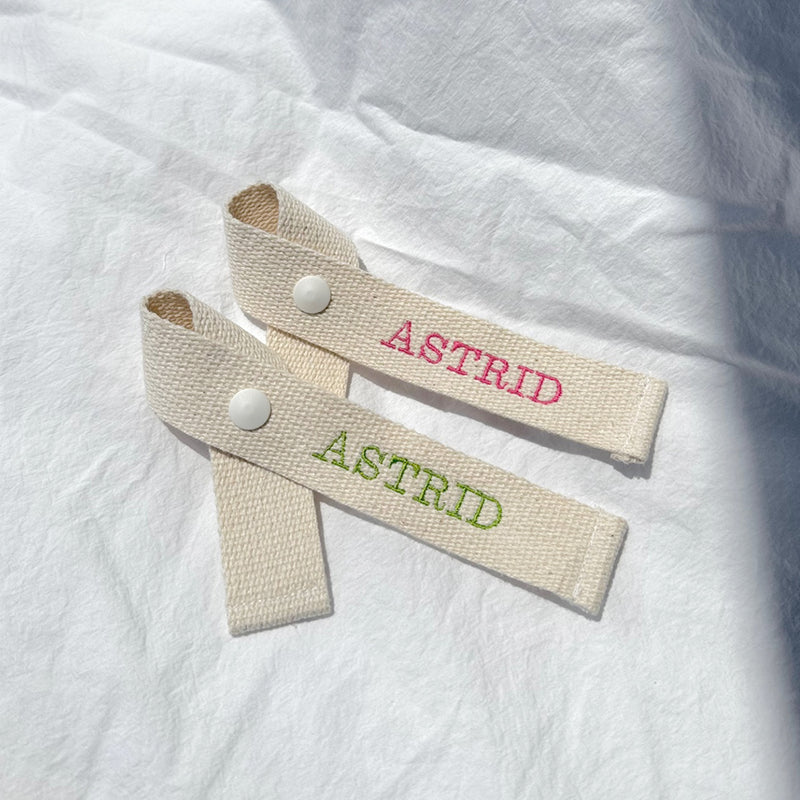 Customizing Cotton Name Tag