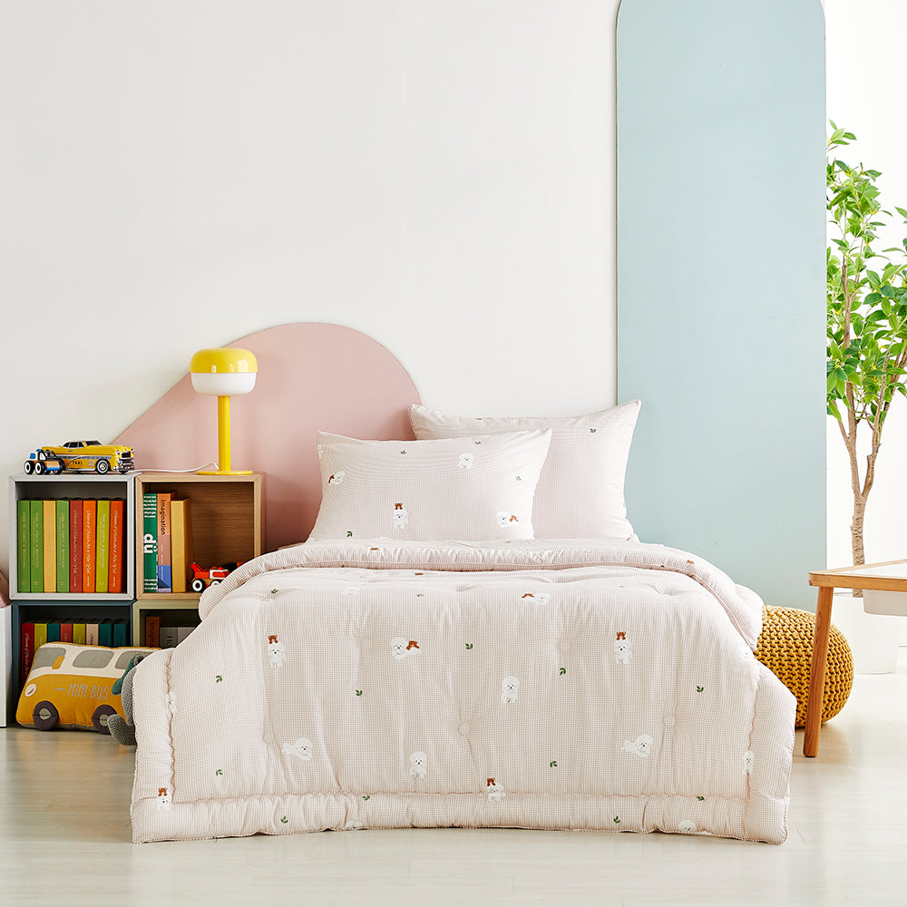 [Bichon-Beige] mumoo KIDS TENCEL™ Modal Comforter Set