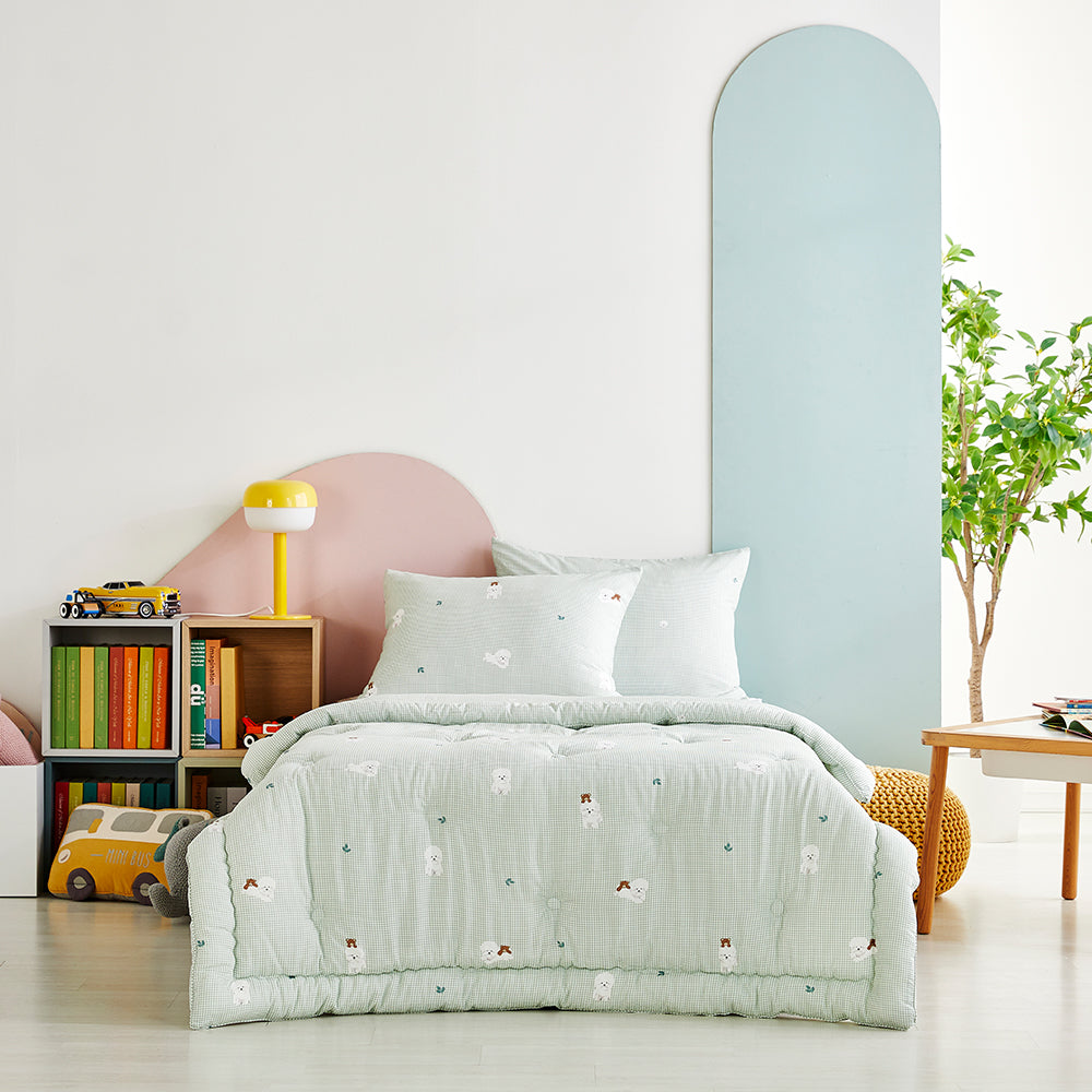 [Bichon-Green] mumoo KIDS TENCEL™ Modal Comforter Set
