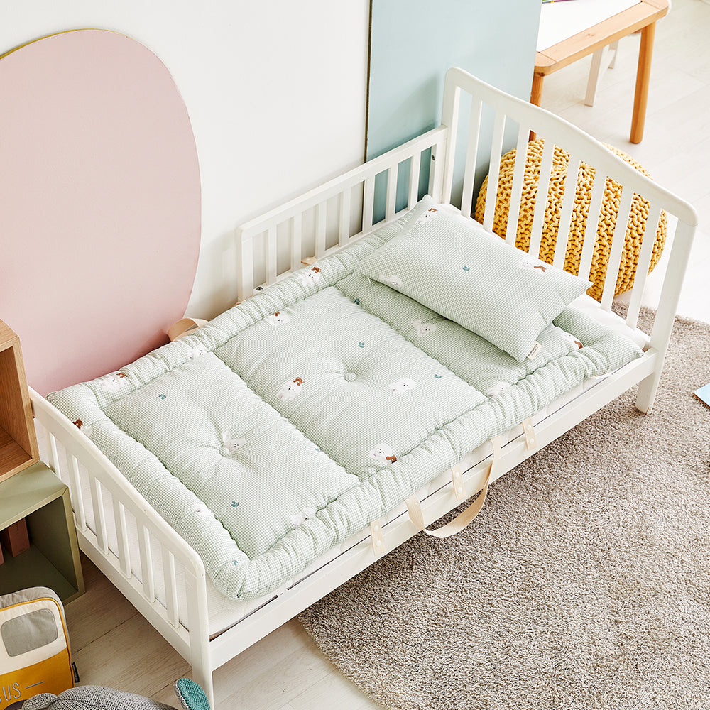 [Bichon-Green] mumoo Tencel™ Modal Baby Nap Mat Set