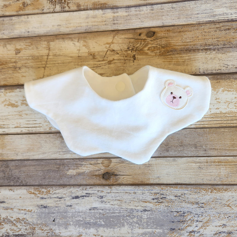 mumoo Pastel Organic Cotton Baby Bib