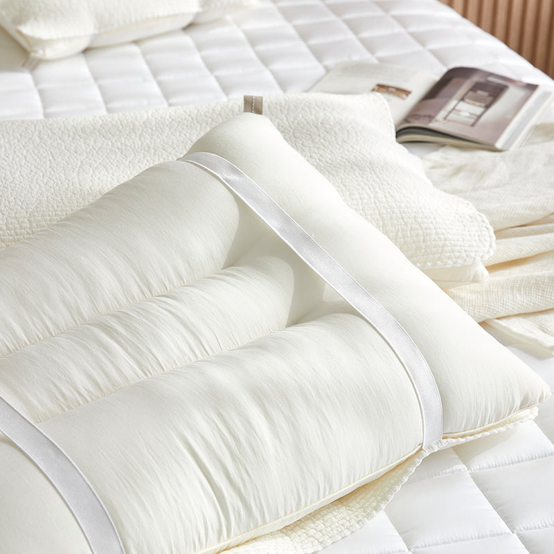 Everyday Pure Cotton Pillow Cover with Elastic Band