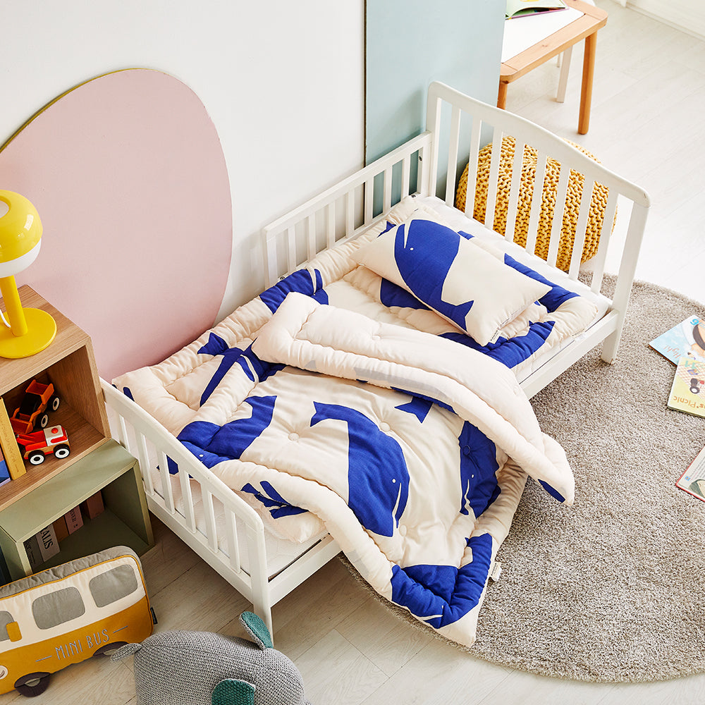 [Whale] mumoo Tencel™  Modal Baby Nap Mat Set