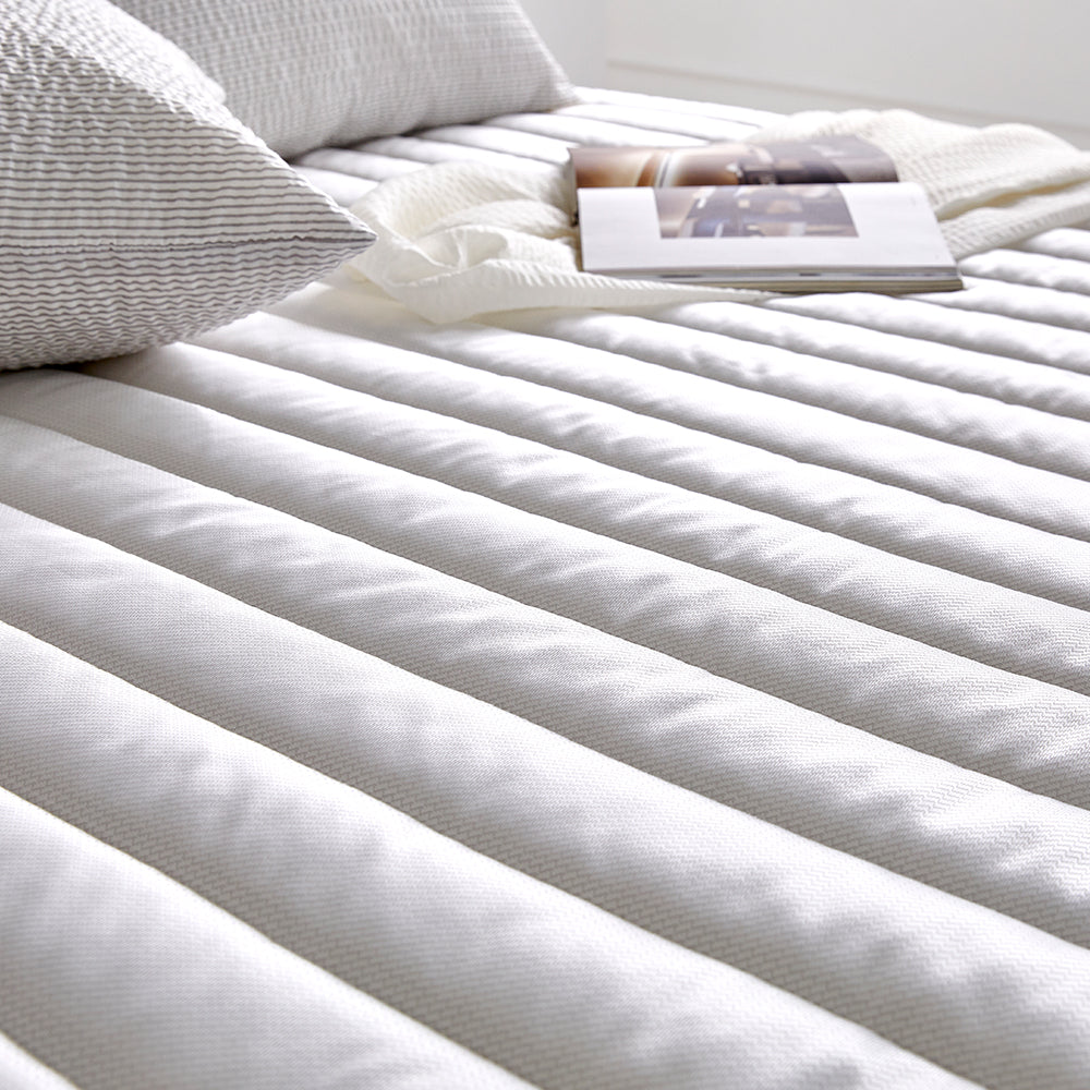 [Duraron®] Cooling Banding Mattress Pad