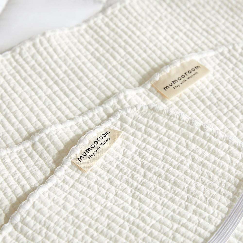 Everyday Pure Cotton Pillow Cover with Elastic Band
