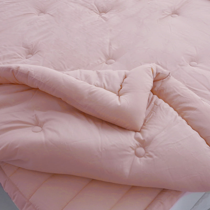 [2nd Version] Daily Tencel Modal Comforter Set - Light Pink