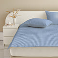 [4st Restocked] Percale High-Dense Pure Cotton Banding Mattress Pad