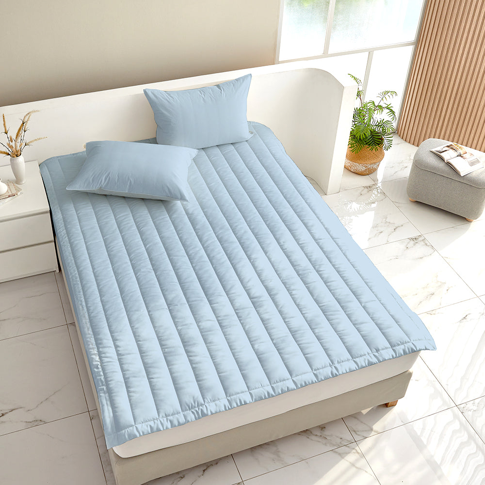 [Bundle] Daily TENCEL™ Modal Comforter & Pad Set - Bluegrey