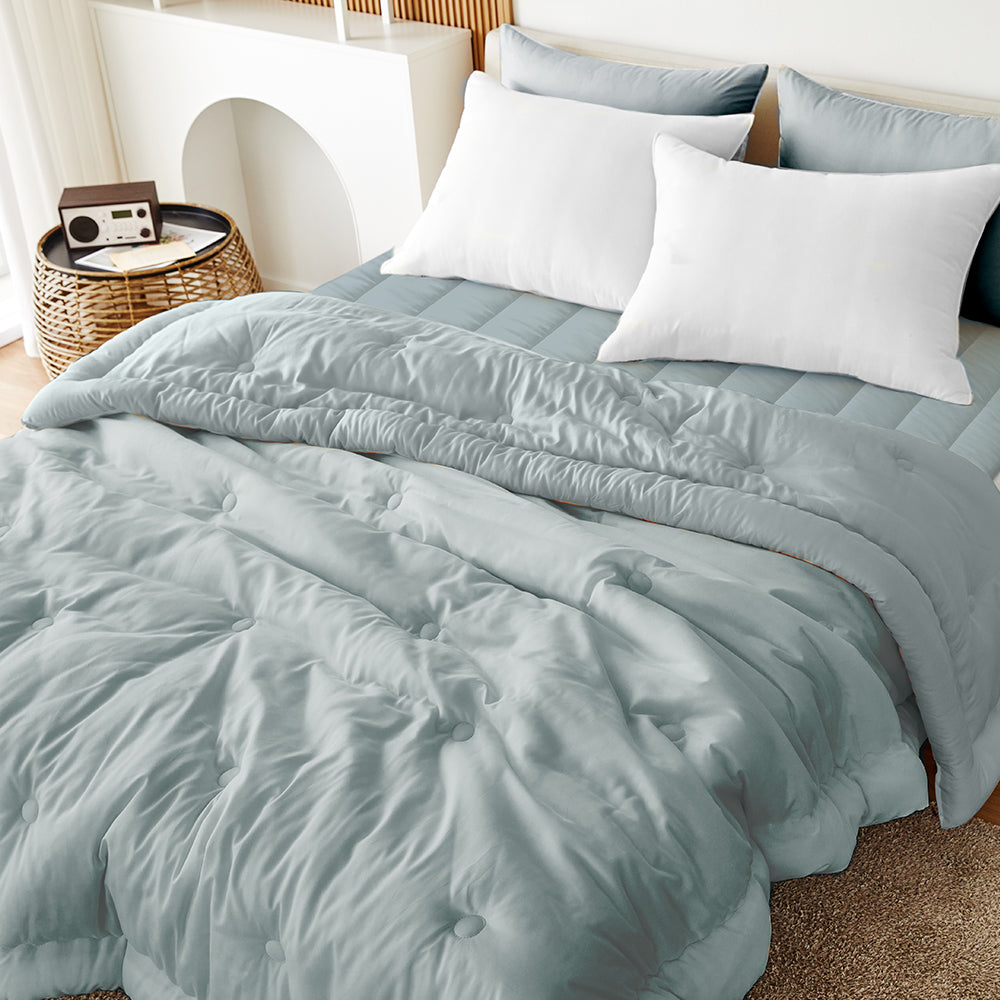 [Bundle] Daily TENCEL™ Modal Comforter & Pad Set - Bluegrey