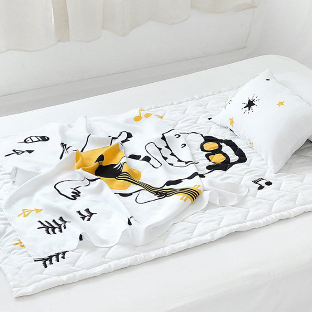 Dream Land Friends Viscose Rayon Baby Bedding Set
