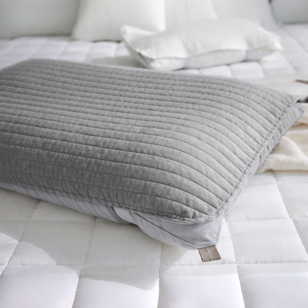 Everyday Pure Cotton Pillow Cover with Elastic Band