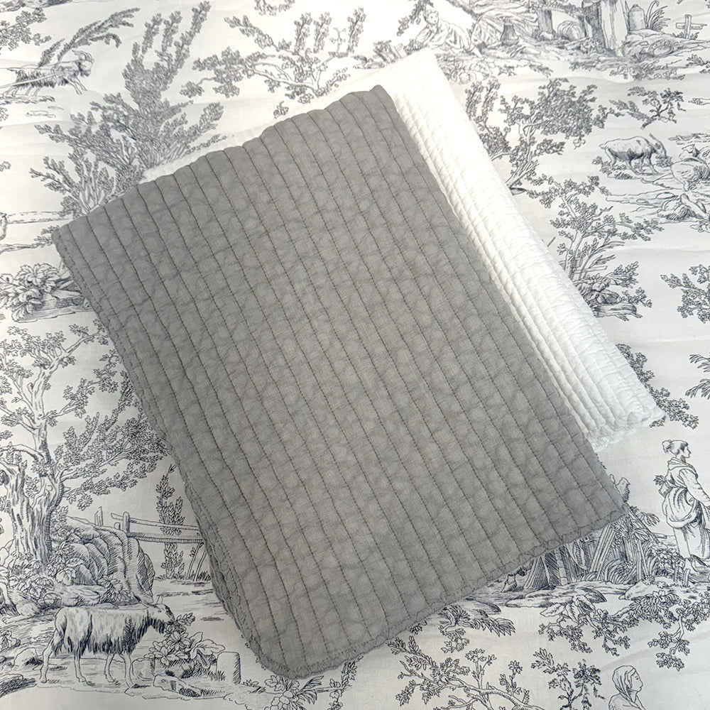 Everyday Pure Cotton Pillow Cover with Elastic Band