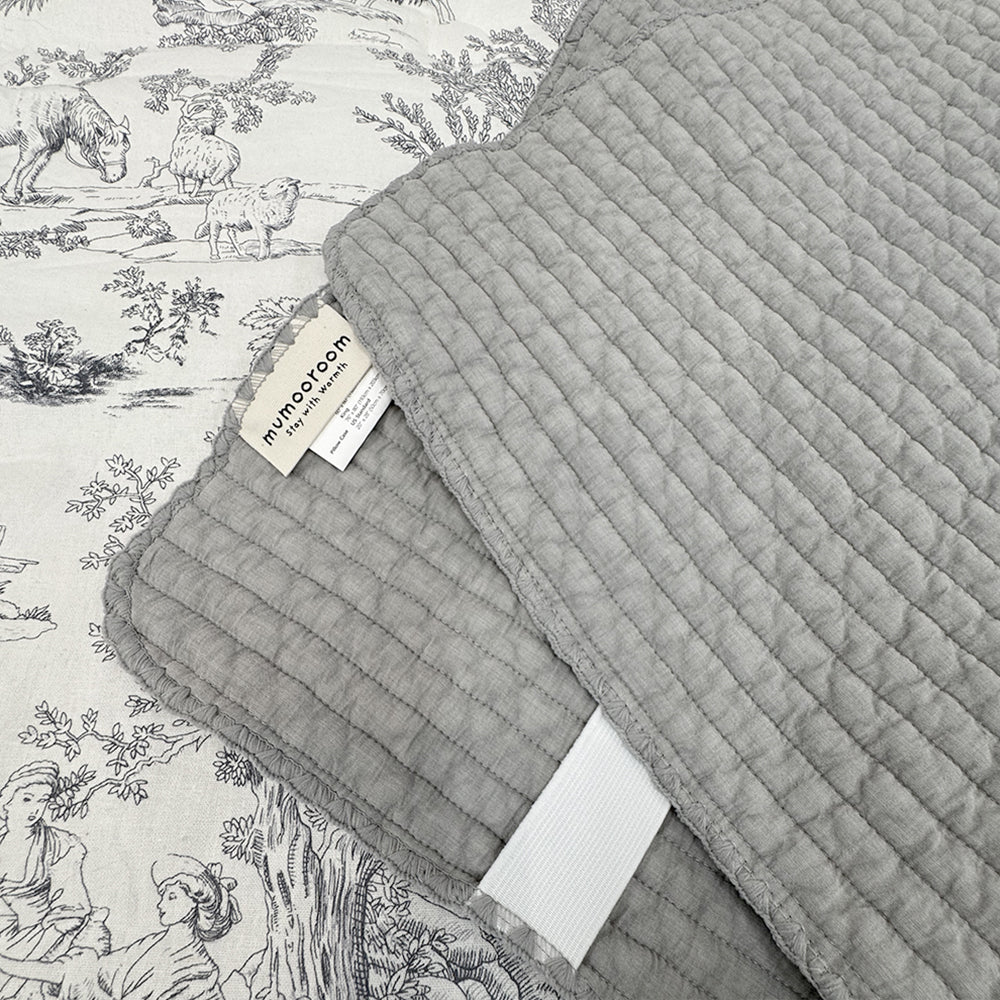 Everyday Pure Cotton Pillow Cover with Elastic Band