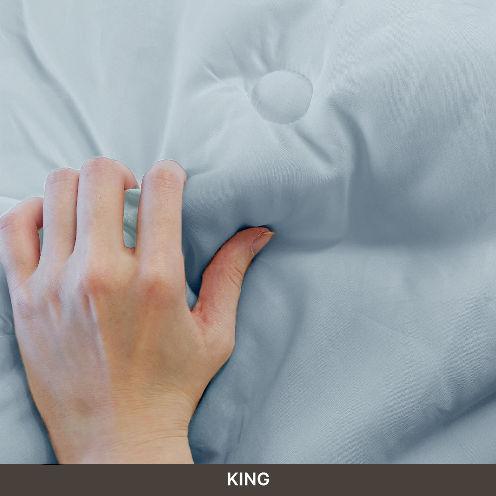 N_[2 weeks Custom] Daily TENCEL™ MODAL Comforter Set - KING (All-Season)