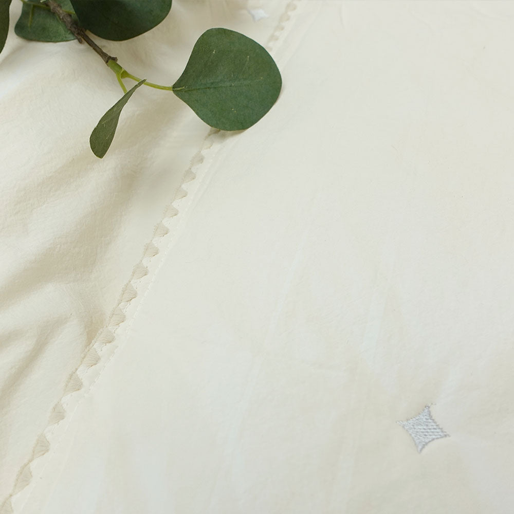 [12th Restocked] High-Density Percale Cotton Comforter Set in Beige
