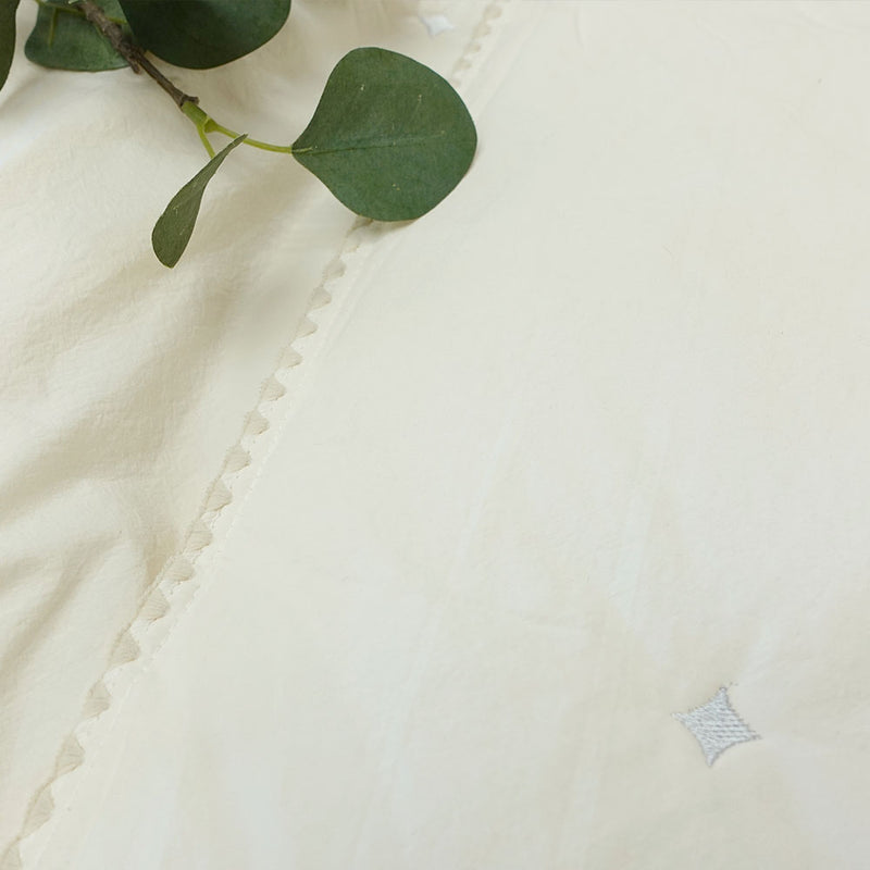 [7th Restock] High-Dense Cotton Comforter Set in Beige