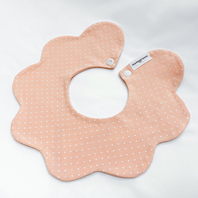 mumoo Polka Dots Cotton Baby Bib