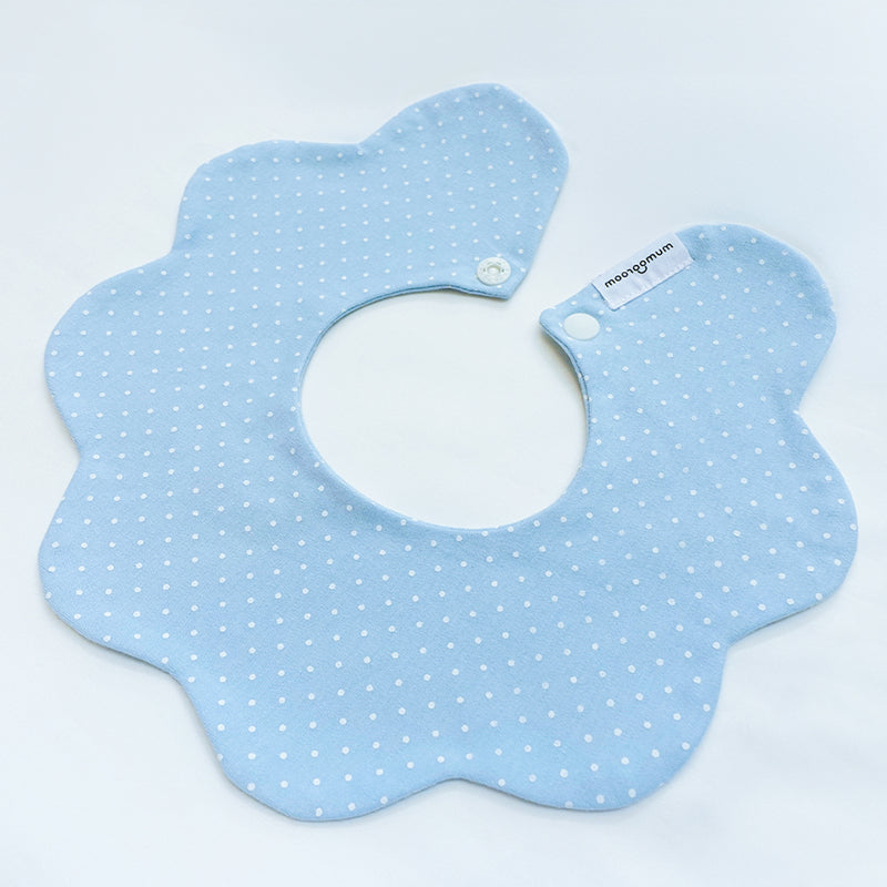 mumoo Polka Dots Cotton Baby Bib