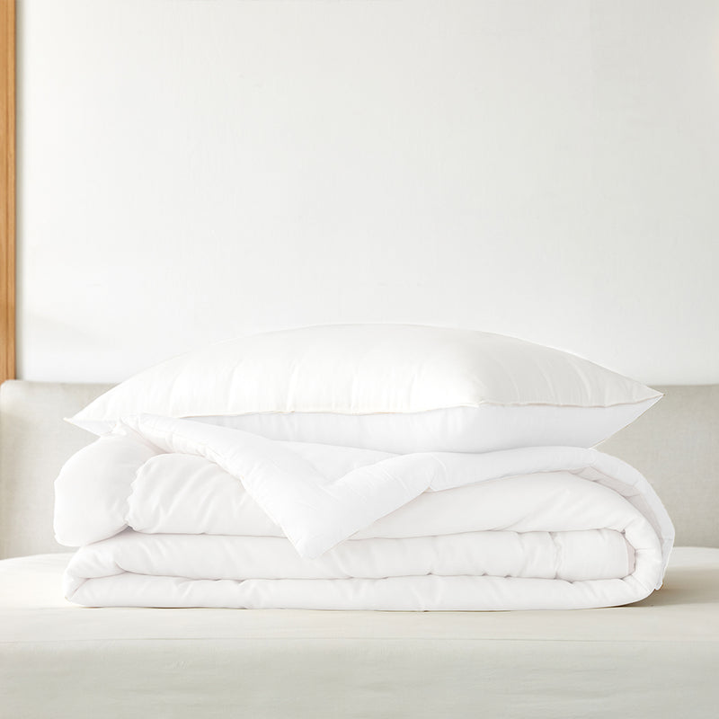 [2nd Version] Daily Tencel Modal Comforter Set - White