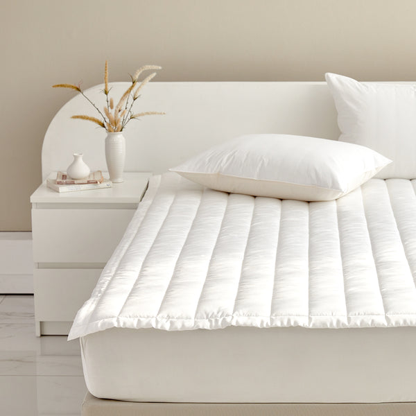 [2nd Restocked] Daily Tencel™ Modal Mattress Pad with Elastic Band Ver. 2