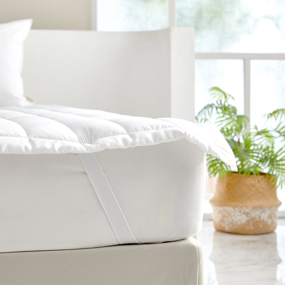 [Bundle] Daily TENCEL™ Modal Comforter & Pad Set - White/White