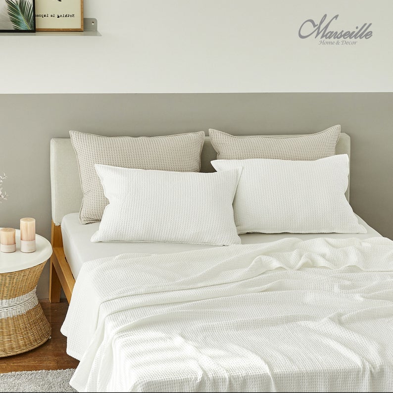 Modal Waffle Pillowcase 20" x 28", 2 pack