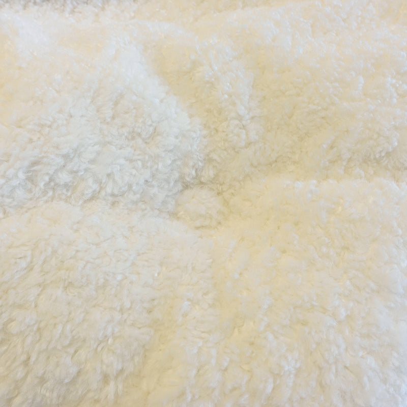 Baa Sherpa Fur Modal Comforter - Ivory (Twin)
