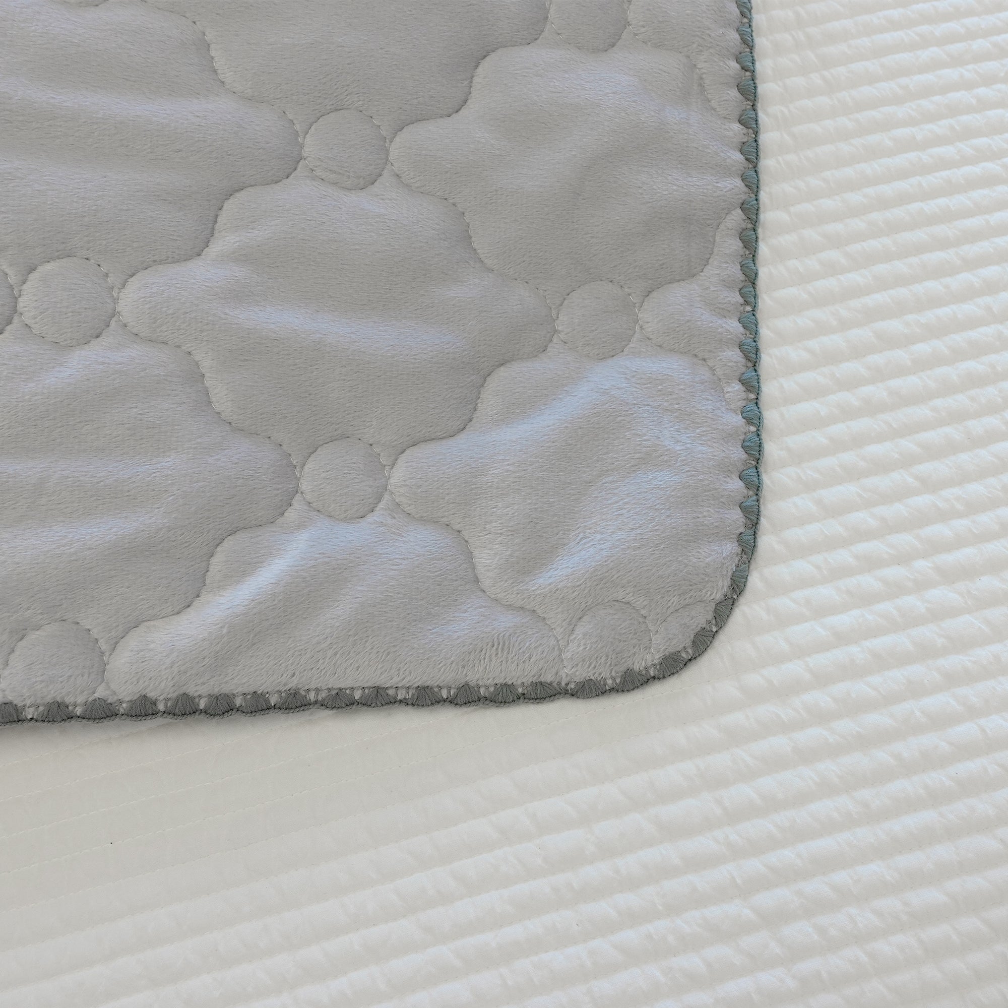 (3rd Restocked)Cozy Night Microfiber Mattress Pad