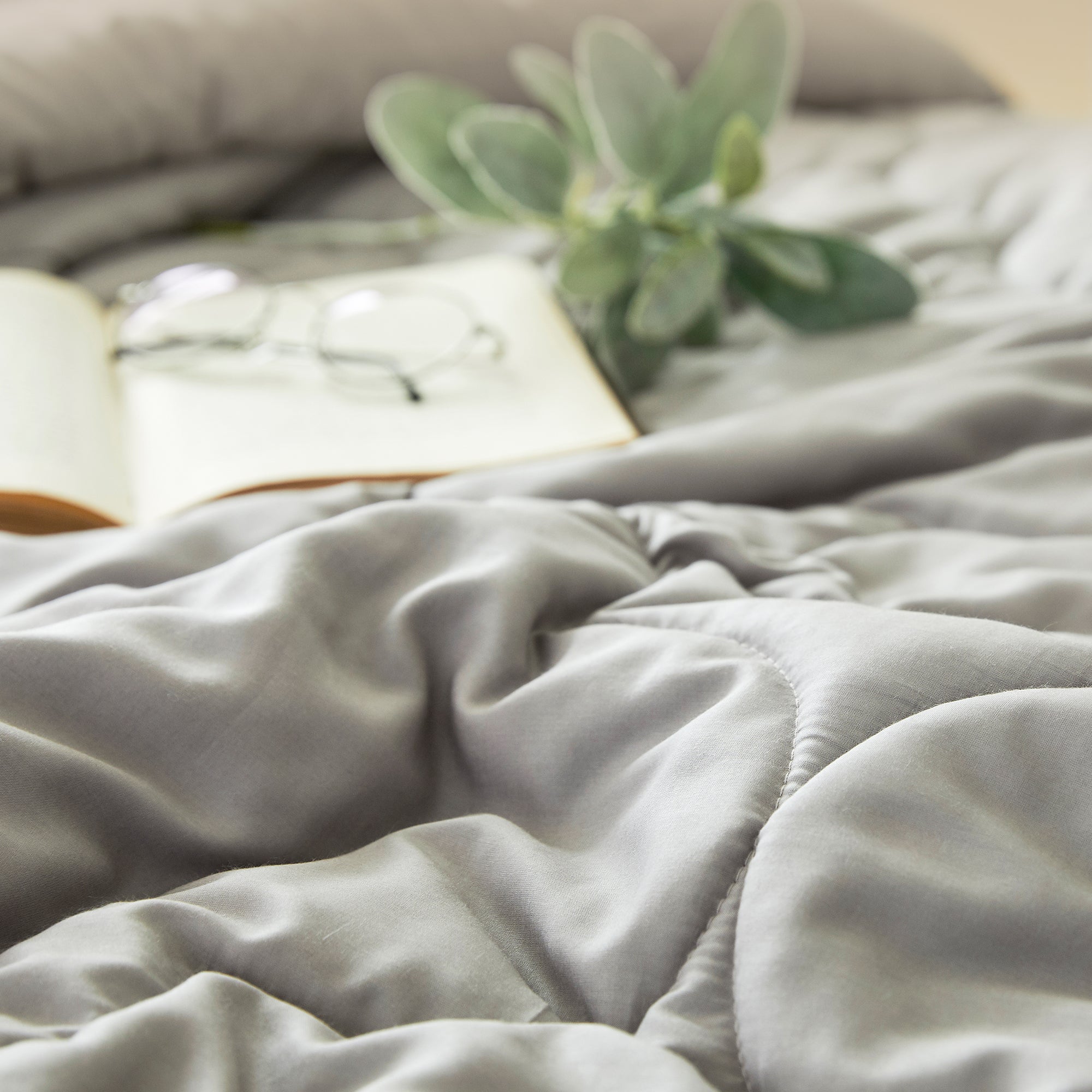 TENCEL™ MODAL Comforter Set in Grey