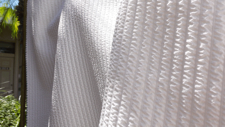 [Cooling] Bamboo Seersucker Blanket