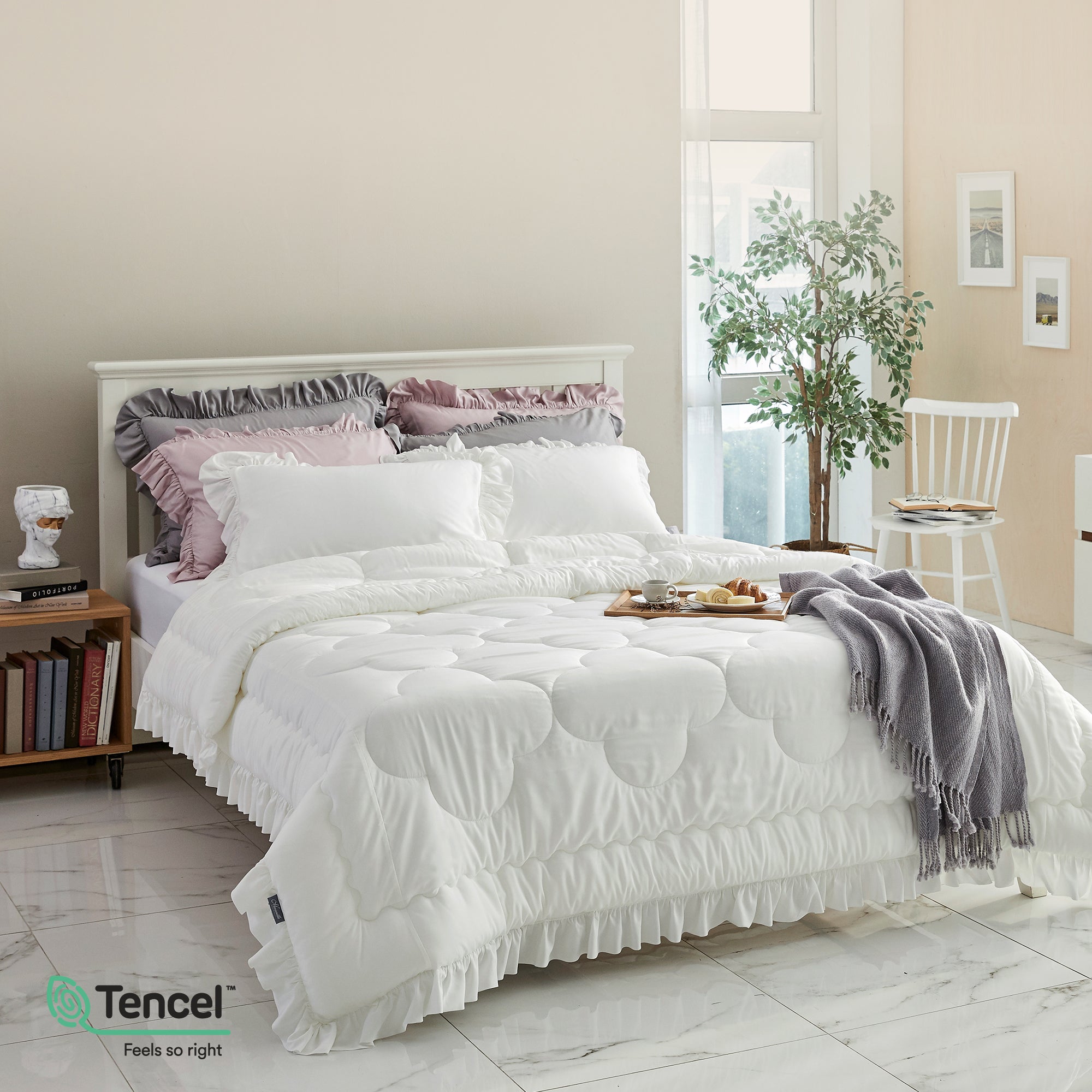 TENCEL™ MODAL Comforter Set in White