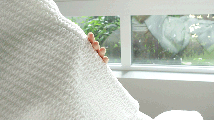 [Cooling] Bamboo Seersucker Blanket
