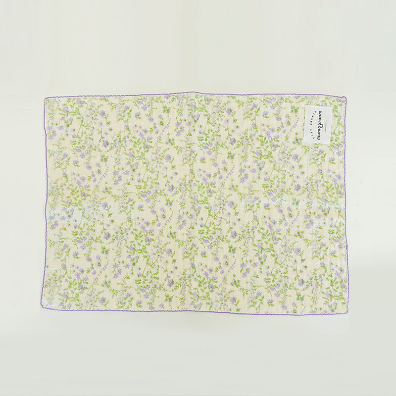 Lovely Lilac Flower Place Mat, Dish Cloth