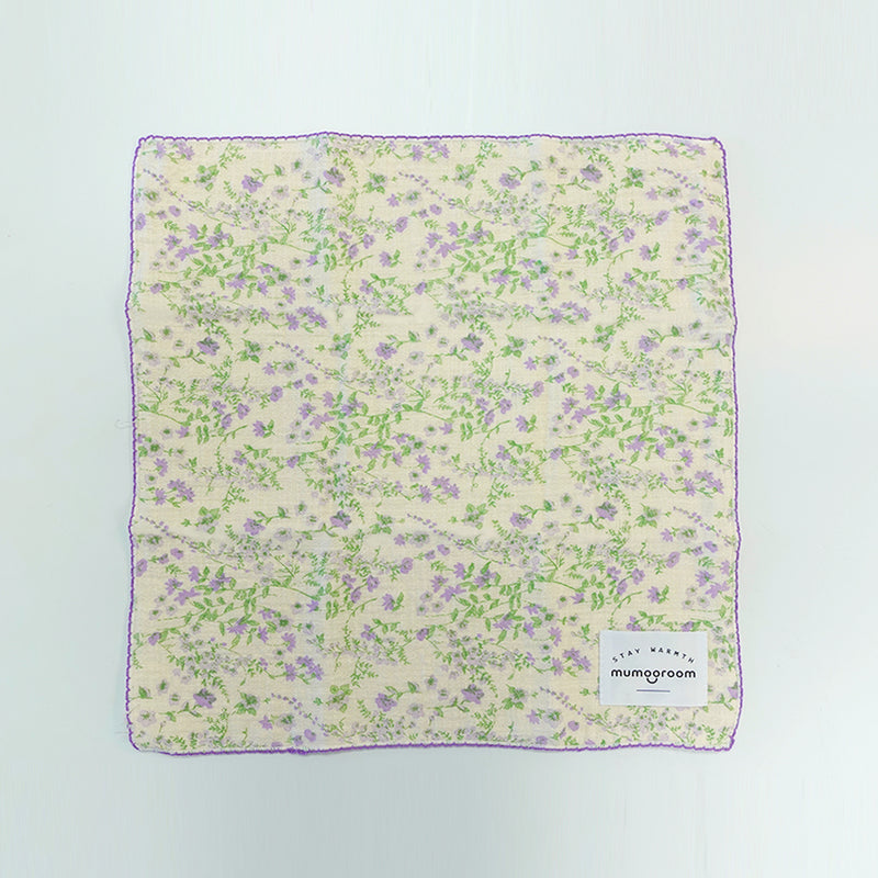 Lovely Lilac Flower Place Mat, Dish Cloth